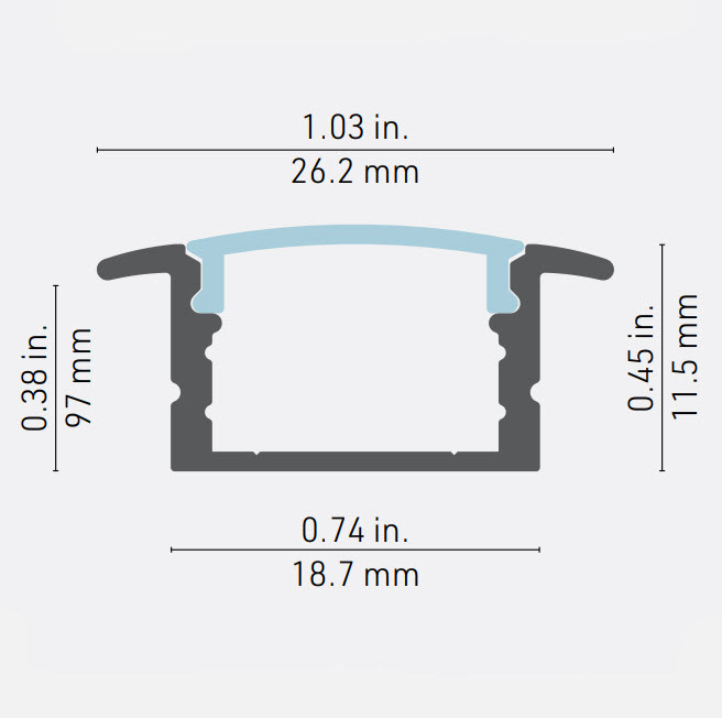 PROFILE ALUMINIUM #13