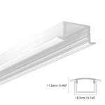 16' PROFILE ALUMINIUM #13 - BLANC