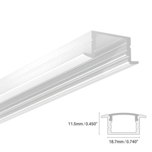 16' PROFILE ALUMINIUM #13 - BLANC