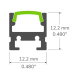 PROFILE ALUMINIUM #44