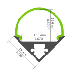 PROFILÉ ALUMINIUM #90