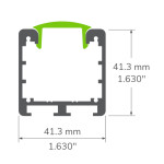 PROFILÉ ALUMINIUM #9400