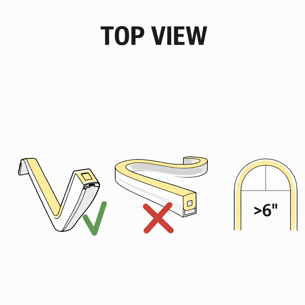 FLEX NÉON 14.4W/M - TOP VIEW