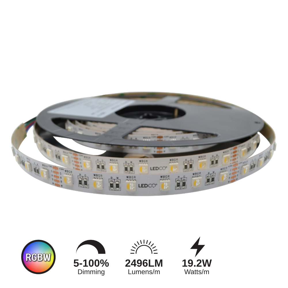 LED STRIP 12V 19.2W/M (RGBW) - 30 M