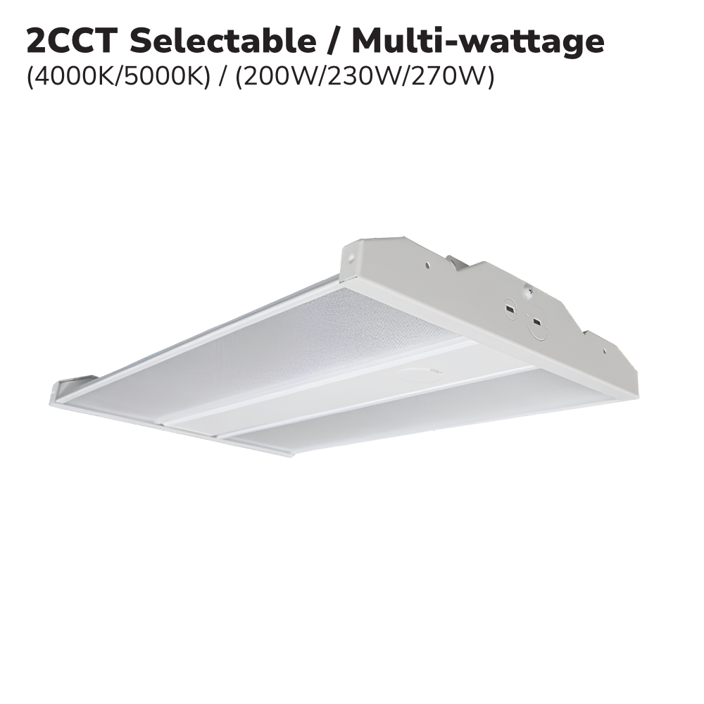 LINEAR LED HIGHBAY - 85W-100W-130W-155W - 120-347V - CCT