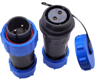 CONNECTEUR DE CÂBLE D’ALIMENTATION IP68 SP21 - 2 BROCHES
