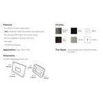 BRIQUE LED MURALE #975