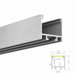 PROFILÉ ALUMINIUM LED #81