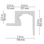 8' PROFILE GYPSUM NIDUS