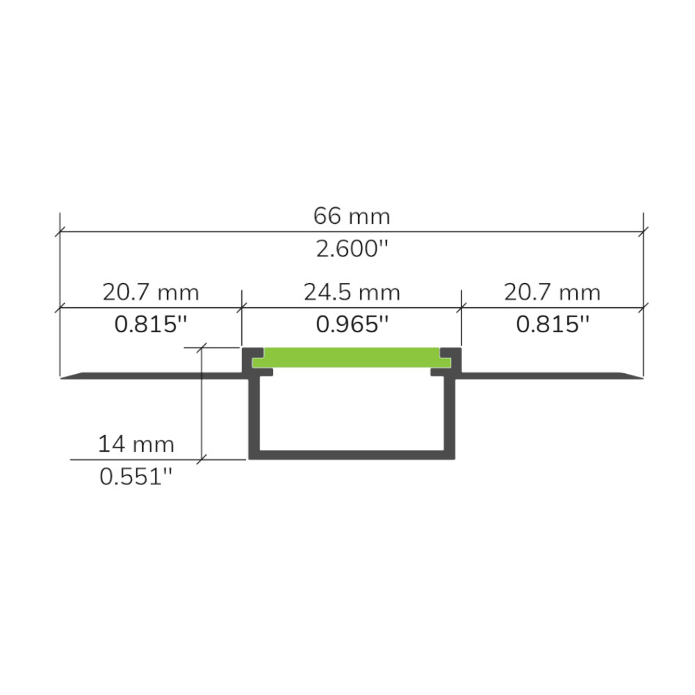 LED ALUMINUM PROFILE #92