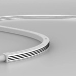 FLEX NEON 10X10MM ANTI-GLARE – TOP BEND – 9.6W/M