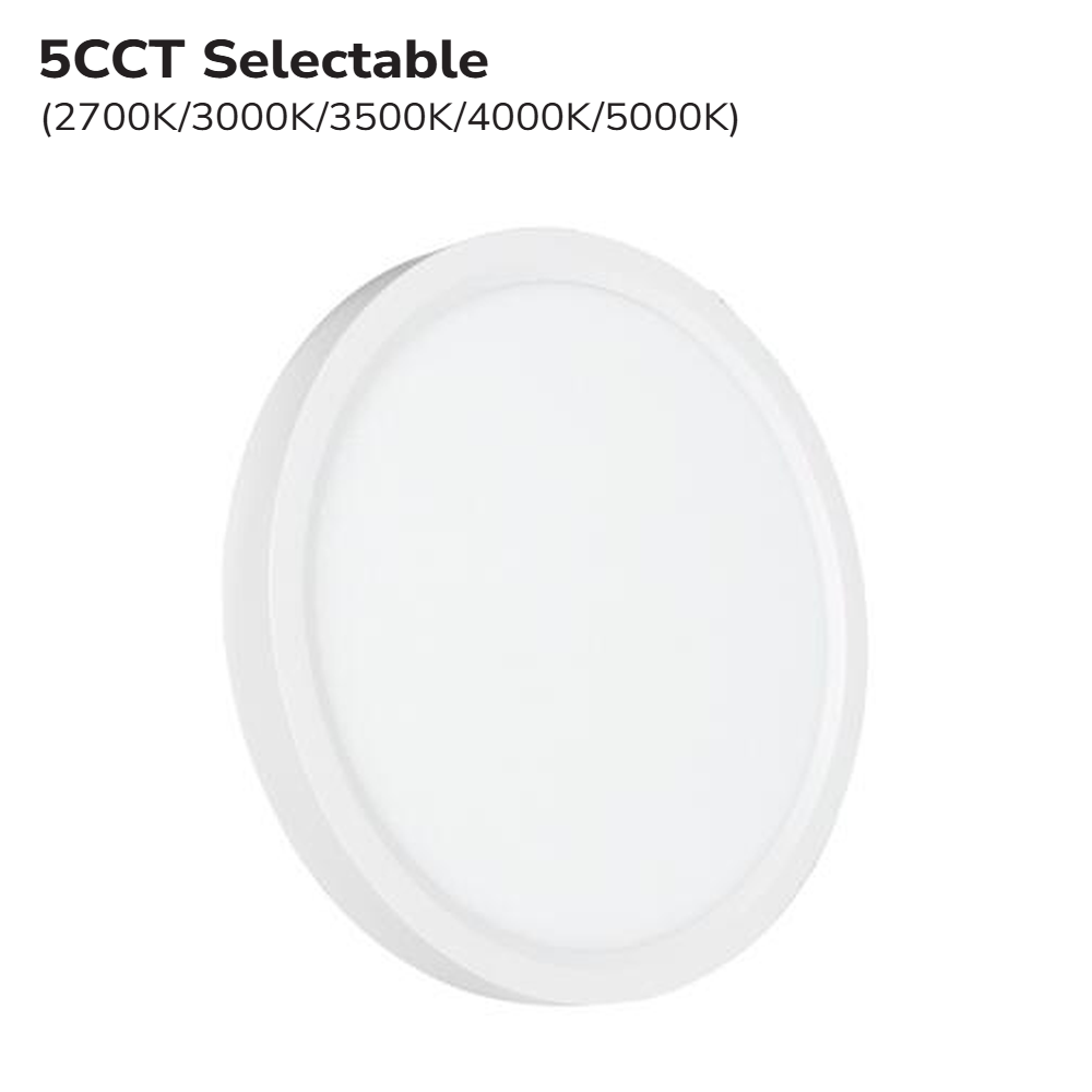 9" 20W 5CCT DIMMABLE LED CEILING LIGHT