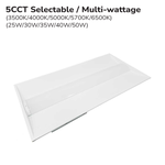 TROFFER LED 120-347V 5CCT MULTI-WATT