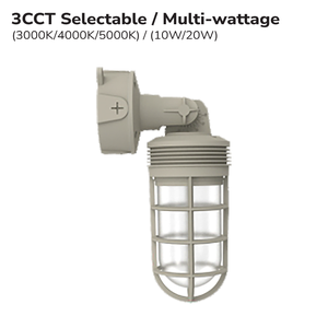 LUMINAIRE LED JAM JAR 10W-20W 3CCT 120-347V – AGRICOLE ET INDUSTRIEL