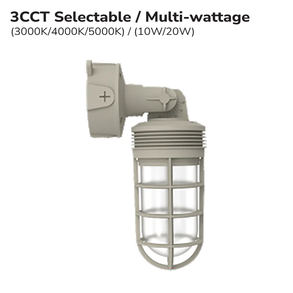 LUMINAIRE LED JAM JAR 10W-20W 3CCT 120-347V – AGRICOLE ET INDUSTRIEL