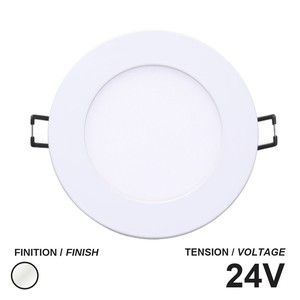 LED RECESSED DLF 4" ROUND SLIM 24V 8W