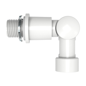 BASE PIVOTANTE EN L POUR DÉTECTEUR BLUETOOTH - BLANC