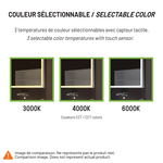 MIROIR LED DÉCAGONAL