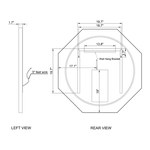 MIROIR LED ECLIPSE