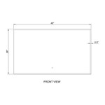 MIROIR LED LINEA LEDGE