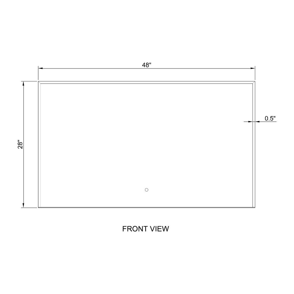 MIROIR LED LINEA LEDGE