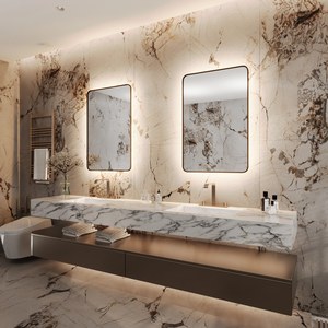 MIROIR LED LUNA NERA