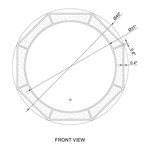 MIROIR LED ECLIPSE