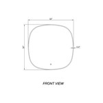 MIROIR LED ÉPURE