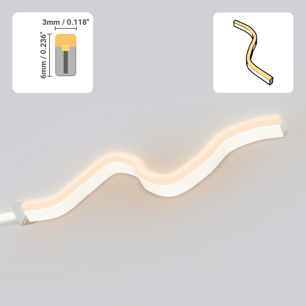 FLEX NEON 3X6MM – SIDE BEND