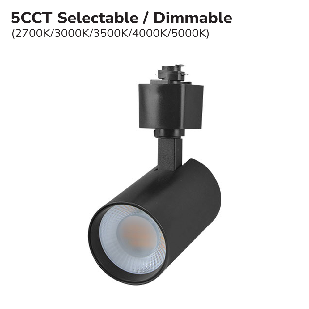 PROJECTEUR SUR RAIL HALO LED 10W 5CCT 45°