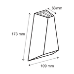 LED WALL SCONCE 8W 3000K UP/DOWN
