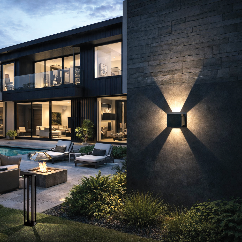 OUTDOOR LED WALL LIGHT 13W 3000K IP65